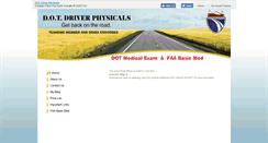Desktop Screenshot of dot-driver-physicals.com